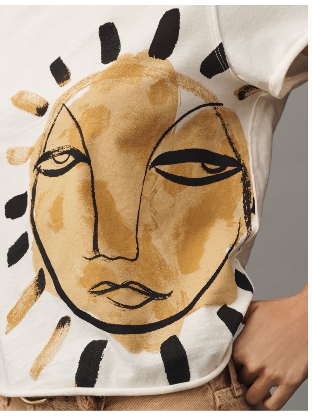 NWT LouLou Avenue Artist x Anthropologie
Graphic Tee Sun size L - Picture 7 of 11